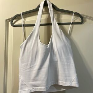 Lululemon white align halter tank NWOT size 8